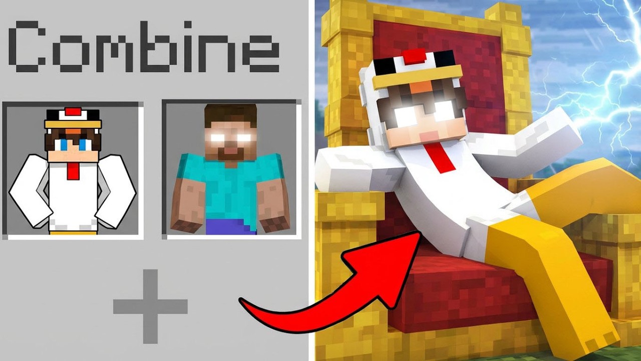 SHADO a FUSIONN&Eacute; avec HEROBRINE Dark...