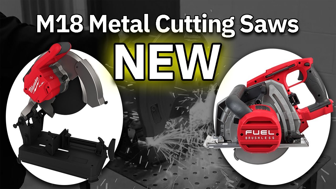 Surprisingly Powerful M18 Metal Cutting Saws by Milwaukee