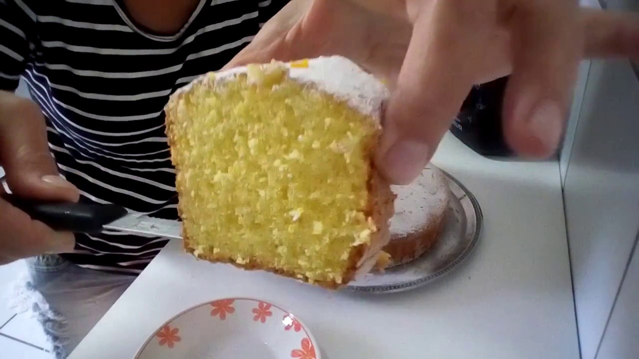 BOLO FÁCIL SEM GLUTEN DE LARANJA COM CASCA E TUDO