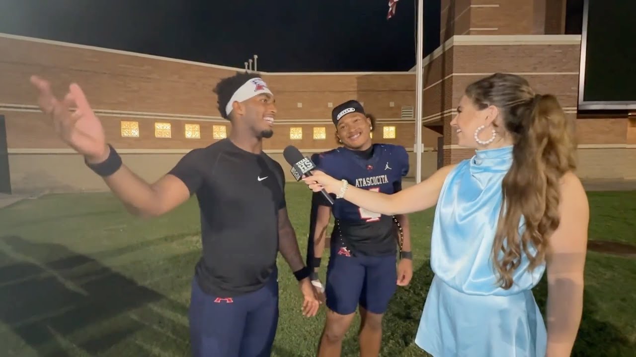 Cardae Mack and Christopher Toney from the Atascocita Eagles