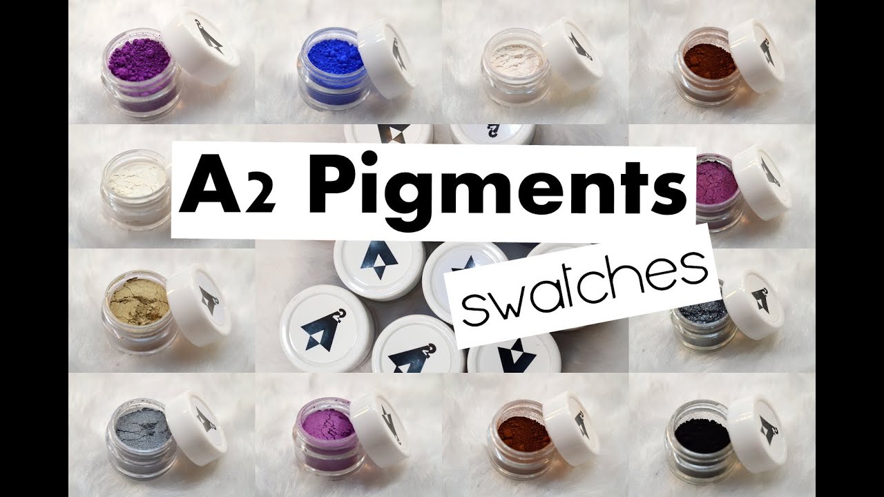 A2 Pigments Swatches I Lali Crespo ♥ (Argentina)