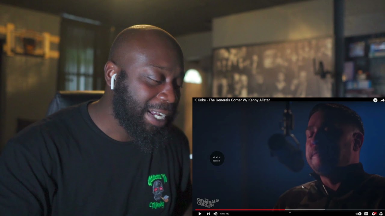 K KOKE - THE GENERALS CORNER W/ KENNY ALLSTAR [GoHammTV ReACTion]