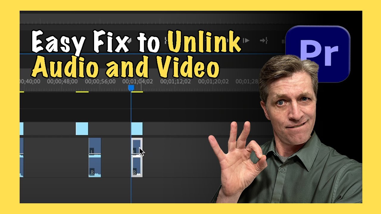 Premier Pro Hacks: Separate Audio and Video Effortlessly