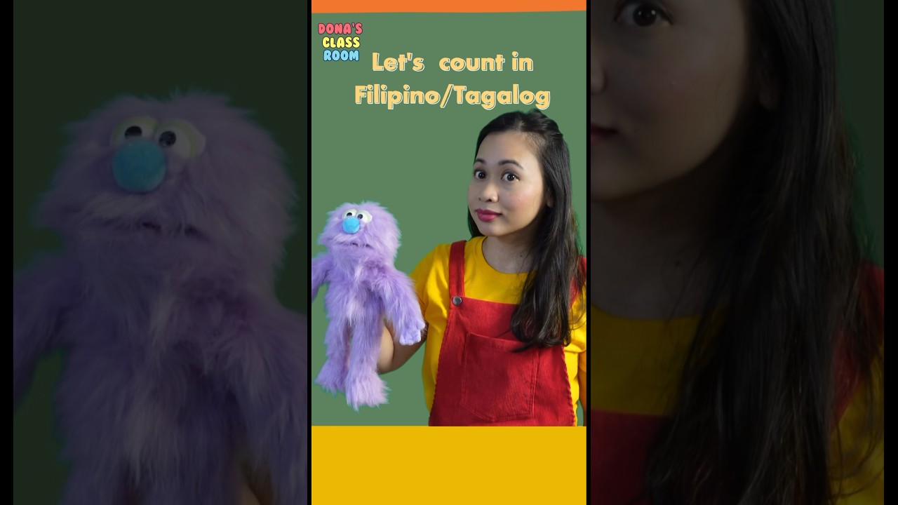 Learn to Count from 1-10 in Tagalog & English #shorts #learnfilipino #learntagalog