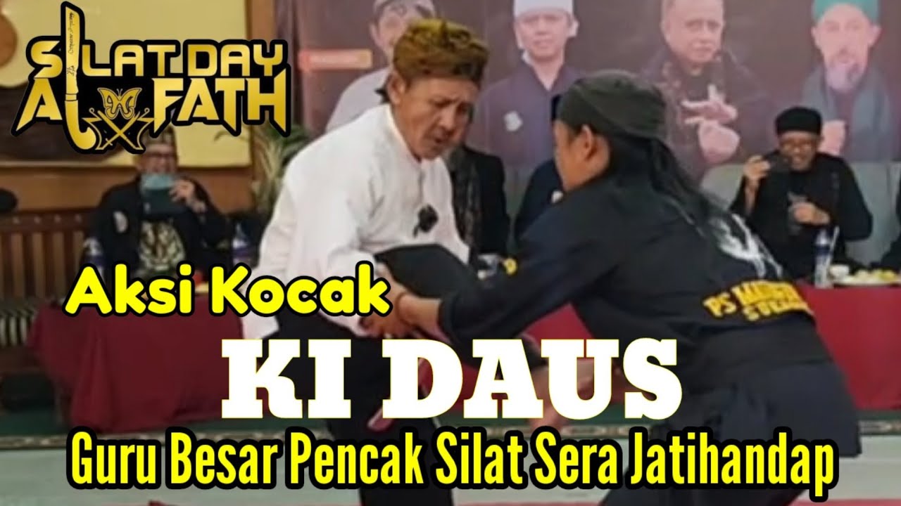 KI DAUS Guru Besar Sera Jatihandap Di Acara Silat Day Al Fath