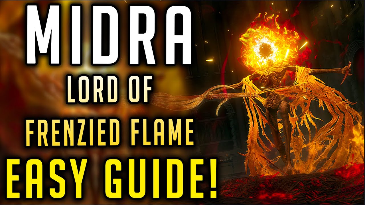 How To Beat Midra, Lord of Frenzied Flame Boss Fight In Elden Ring DLC
