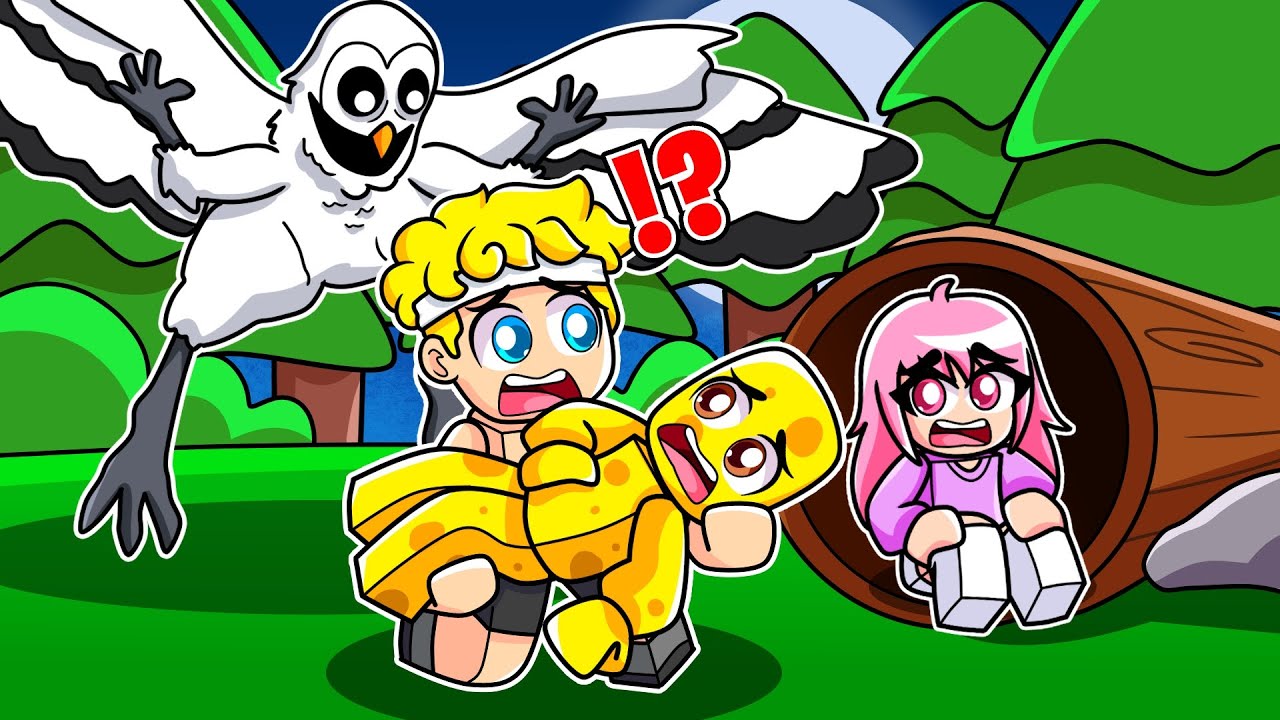 DEFENDÍ a MIS AMIGOS del BÚHO en 99 NOCHES en ROBLOX!!