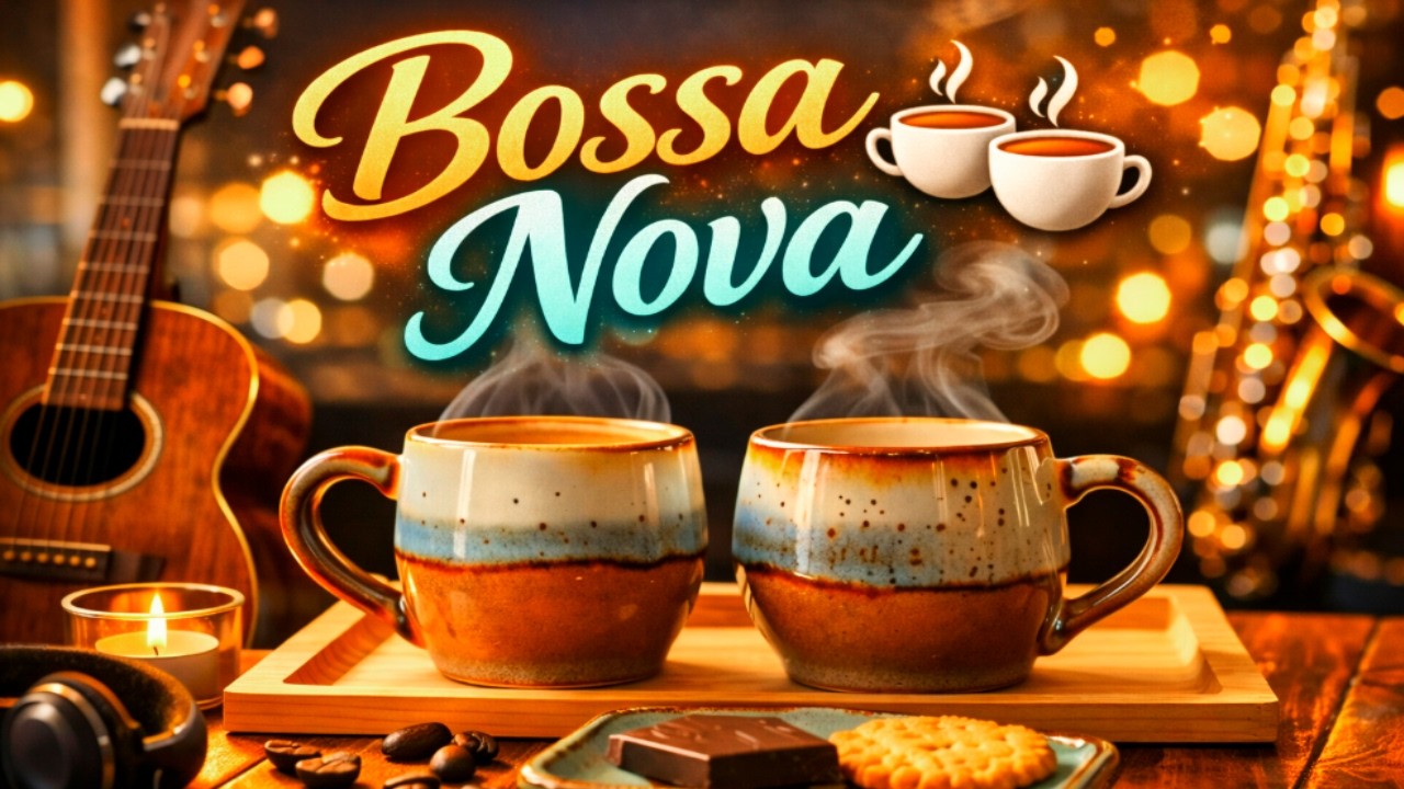 Bossa Nova Cafe ☕ Smooth Brazilian Jazz for Relaxing, Studying & Cozy Vibes