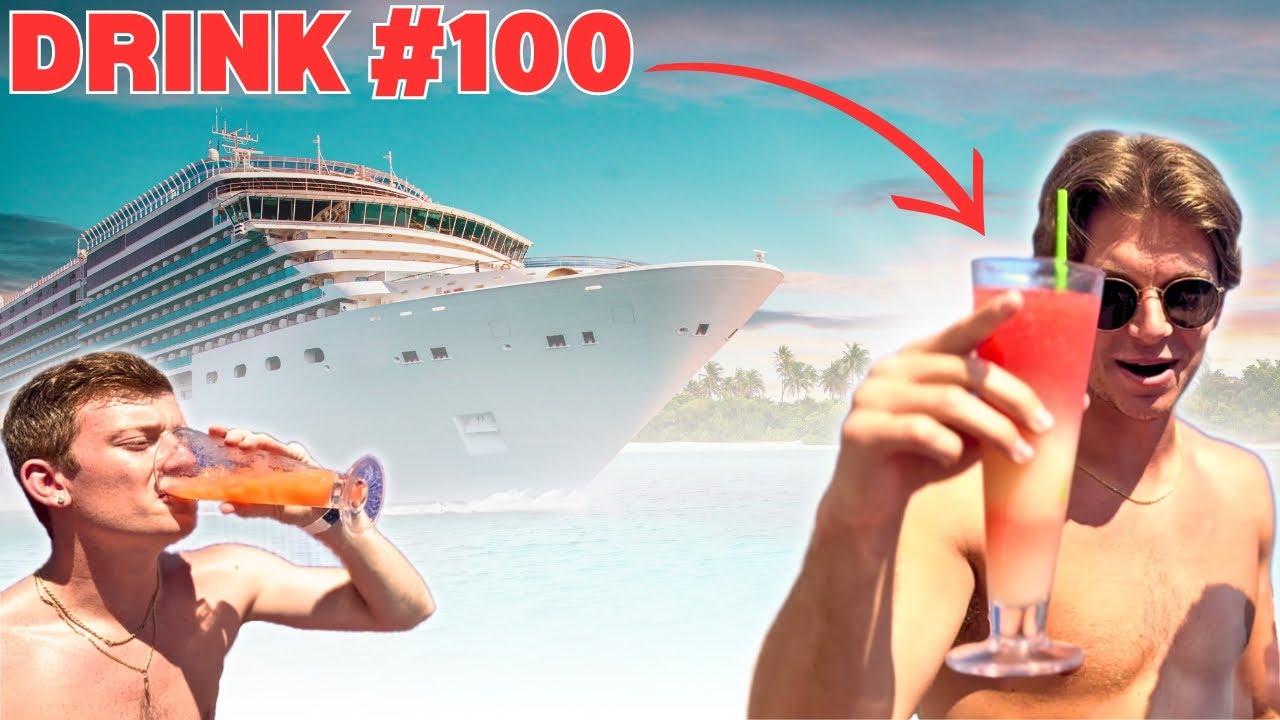 Trying Every Drink On A Cruise Ship!
