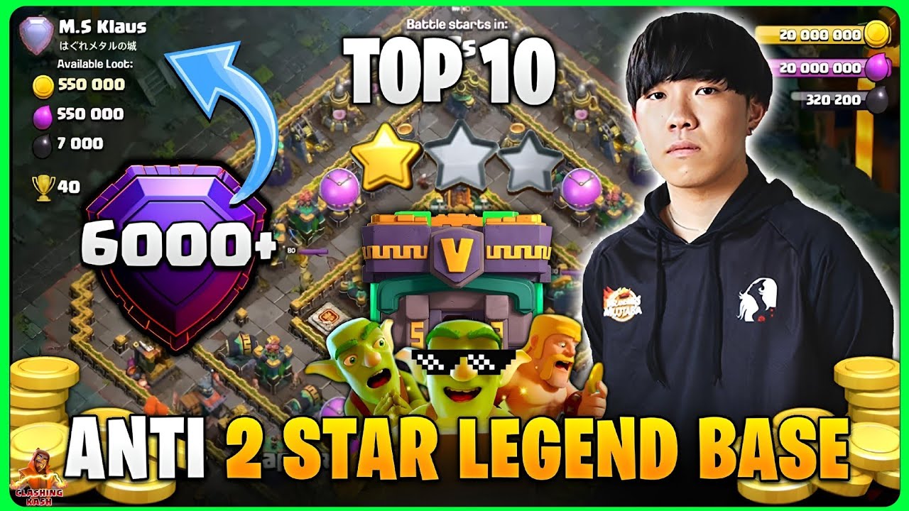 NEW *ANTI 2* STAR TH14 CWL BASE ! ANTI ROOT RIDER & SUPER ARCHER BASE ! NEW TH14 BASE LINK 2024