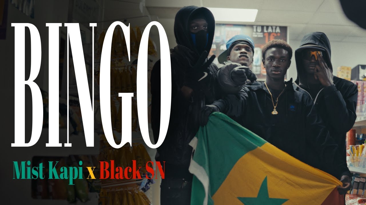 MIST KAPI x @BLACK-SN221  - BINGO (VÍDEO OFICIAL)⛽️👽 #spanishdrill #freesmurk #221