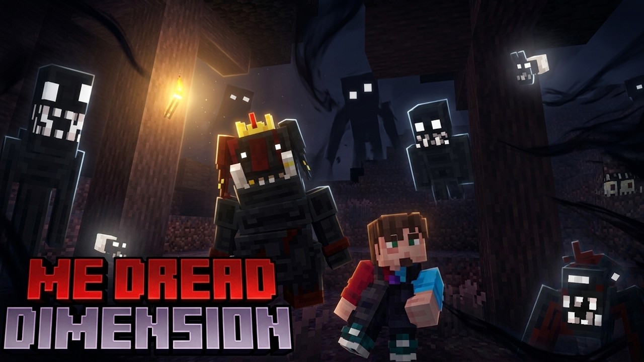 Addon: new Dread Dimension in Minecraft Bedrock!😲