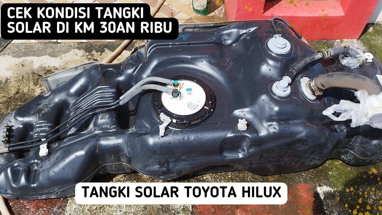 Cara Menurunkan Tangki Solar pada Toyota Hilux