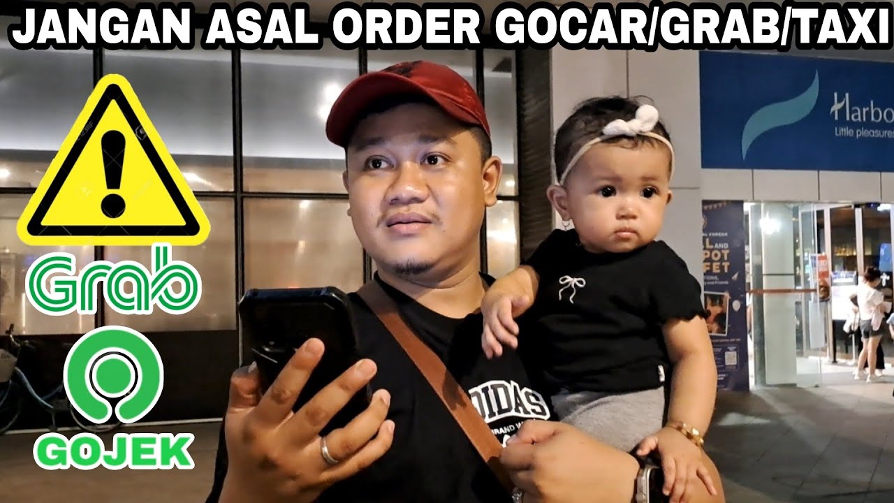 Tutorial Naik Grab , Gocar , Taxi Untuk yang bawa baby  / toddler Di Singapore 2025 | Anti  denda