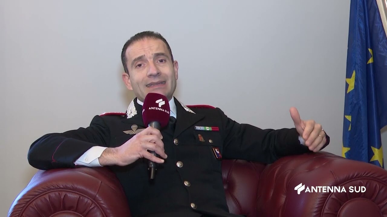 AUGURI ISTITUZIONALI NATALE / COL. MICHELE MIULLI COMANDANTE PROVINCIALE CARABINIERI FOGGIA