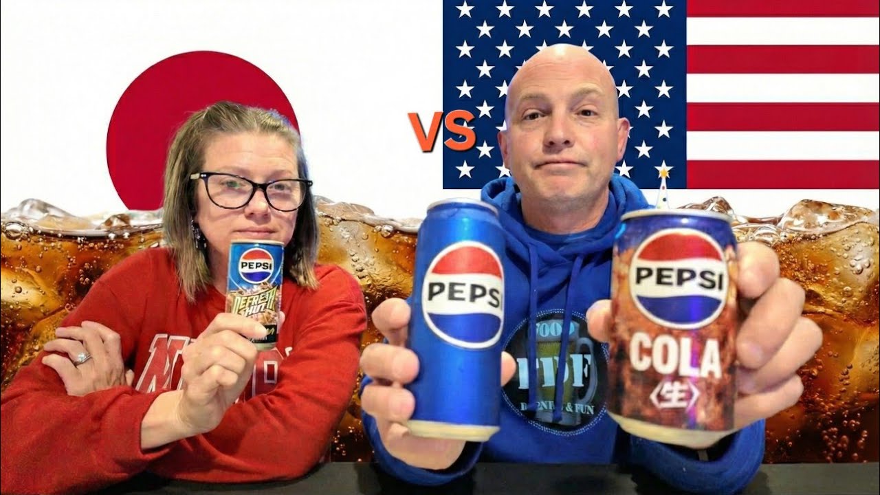 Обзор японских газированных напитков: Pepsi Raw и Pepsi Refresh Shot.