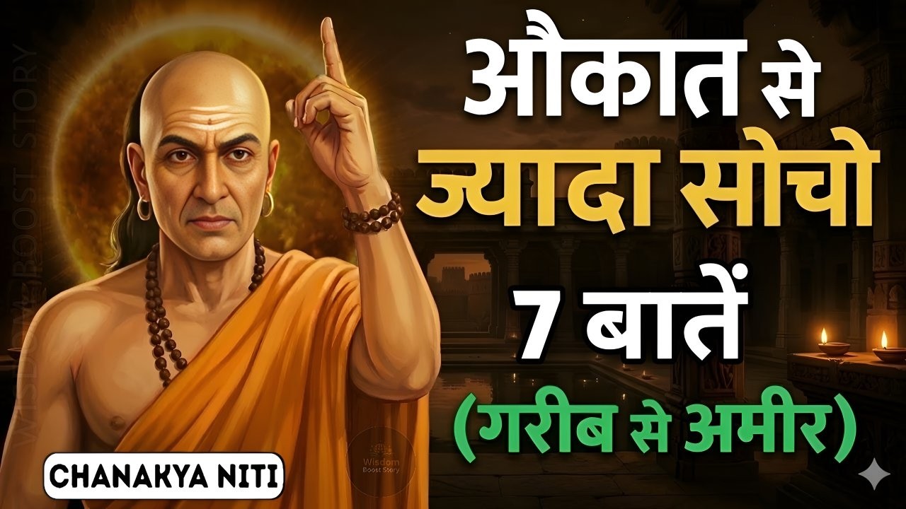 From Poor to Rich: अमीर बनने के 7 चाणक्य सिद्धांत | Chanakya Niti Motivation