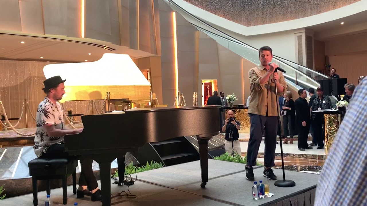 Nate Ruess and Jon Titterington perform Elvis “Can’t Help Falling In Love”