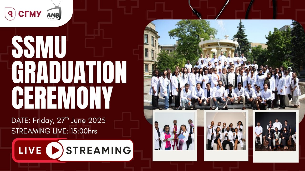 SSMU | Церемония вручения дипломов | 2025 Graduation Ceremony | #AmbassadorMediaProduction |