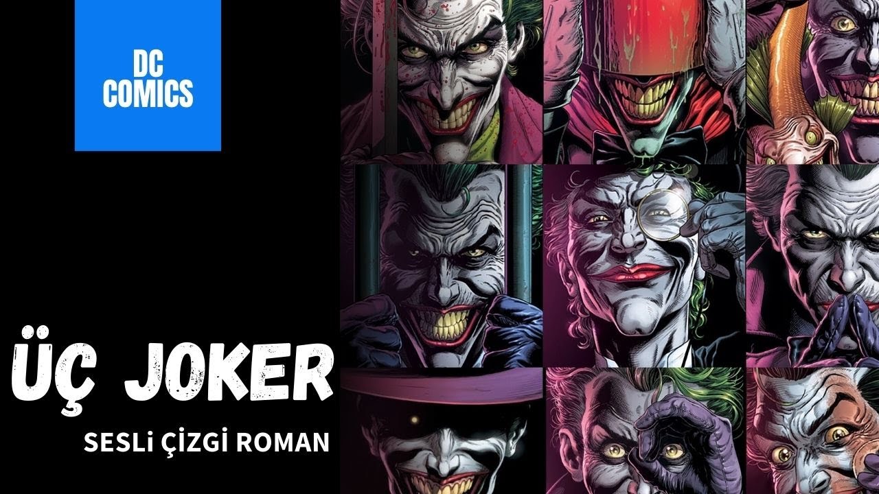 Üç Joker | DC Comics | Sesli Çizgi Roman