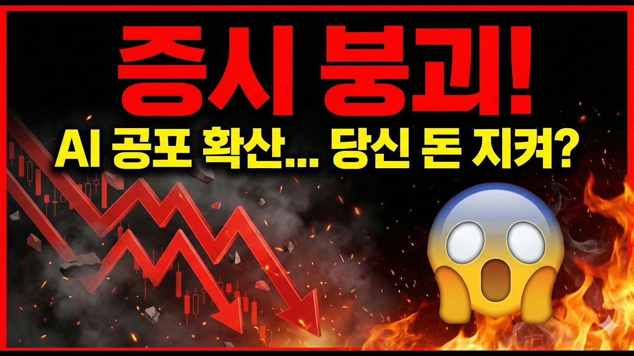 AI 공포에 미 증시 급락… 260219 시황 정리 | 나스닥 폭락, 금리·환율·ETF 전략 총정리