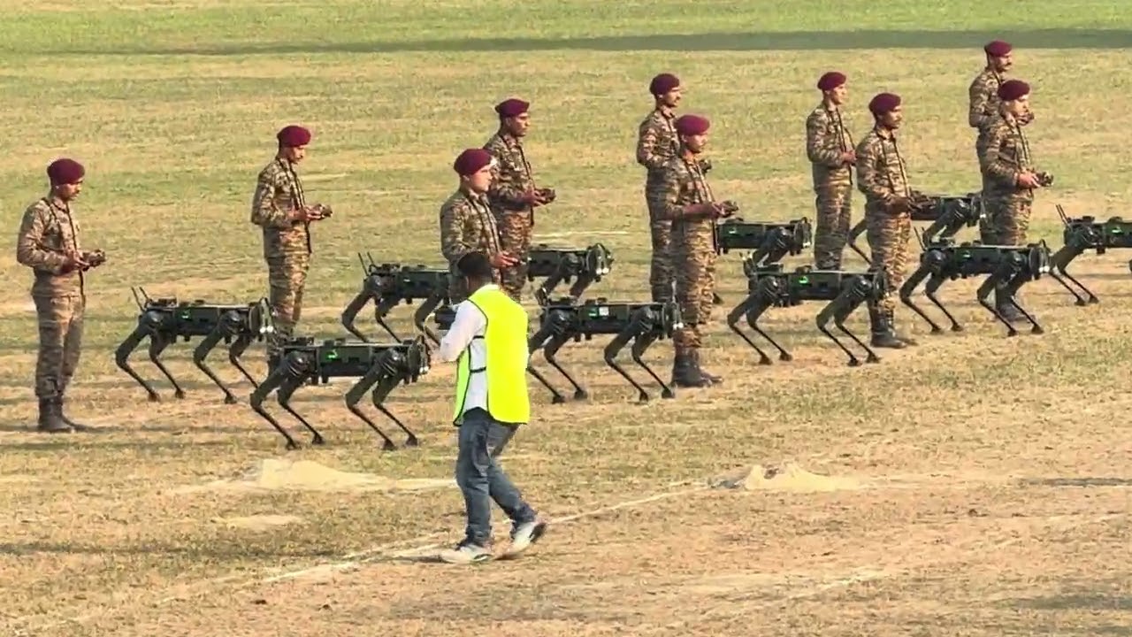 Indian army special robots dog 🐕 ☝️☝️