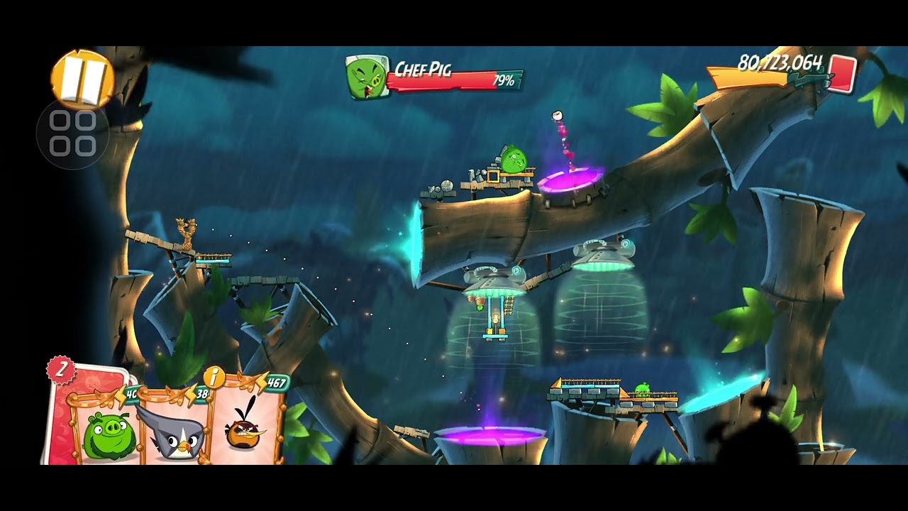 Angry Birds 2 Daily Challenge 334. Boss room only. Level 966. February 20/2026 