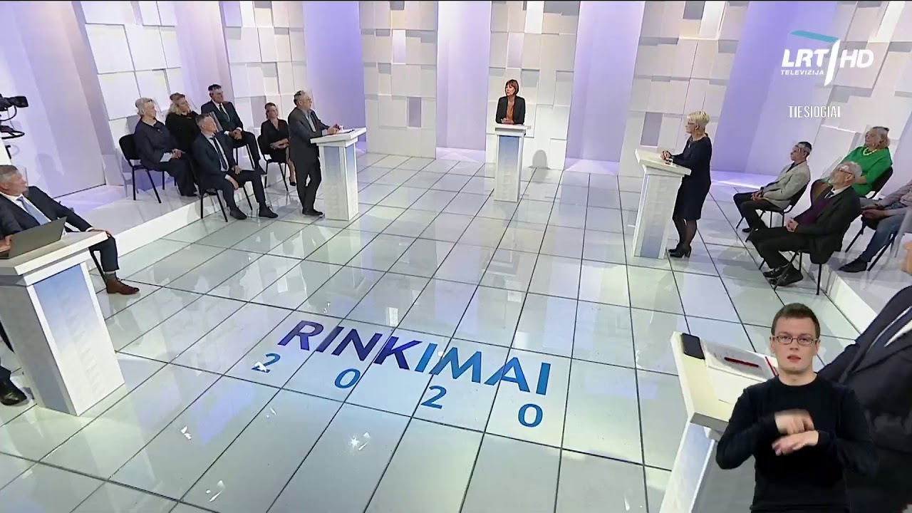 LR Seimo rinkimų debatai I 2020 09 17