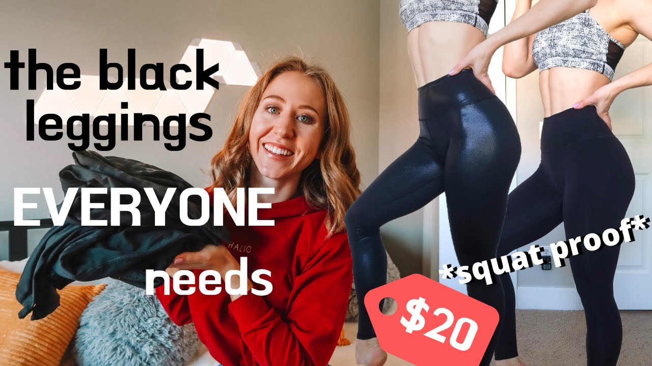 Top 5 BEST Black Leggings for EVERY Occasion!