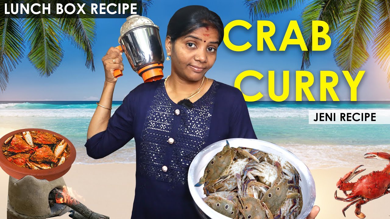 நற நற நண்டு வறுவல் | பர பர - னு பருப்பு ரசம் 😋🍚| Crab Fry | Dhal Rasam | Jeni