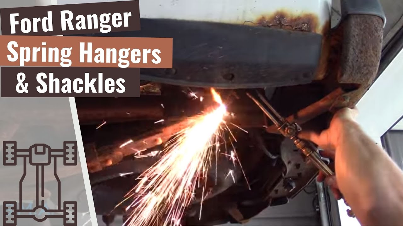 Ford Ranger: Rear Spring Shackles & Hangers