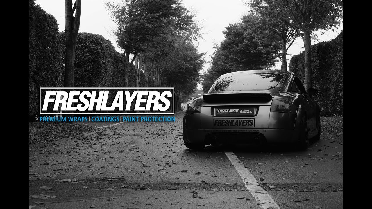 freshlayers Audi TT Vinyl Wrap Avery Dennison fresh spring gloss