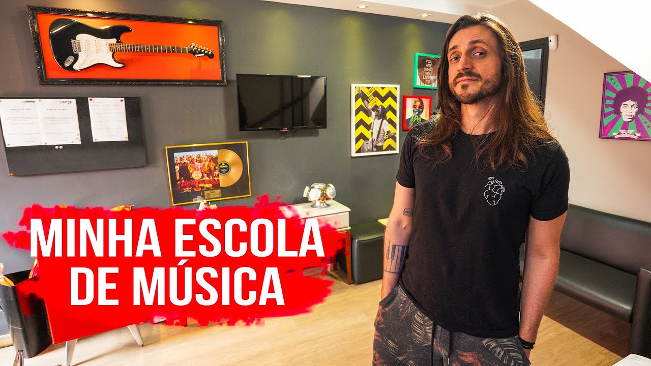 Tour pela minha escola de música