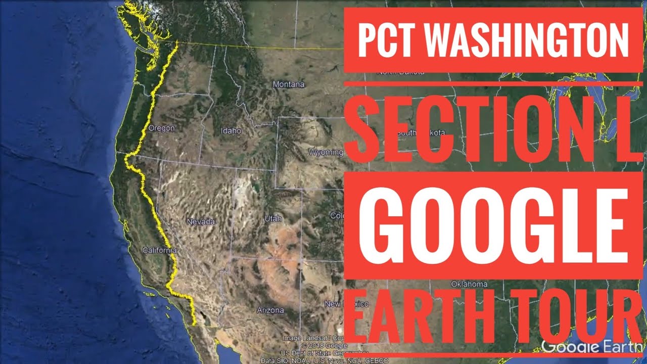 PCT Washington Section L - Google Earth Tour