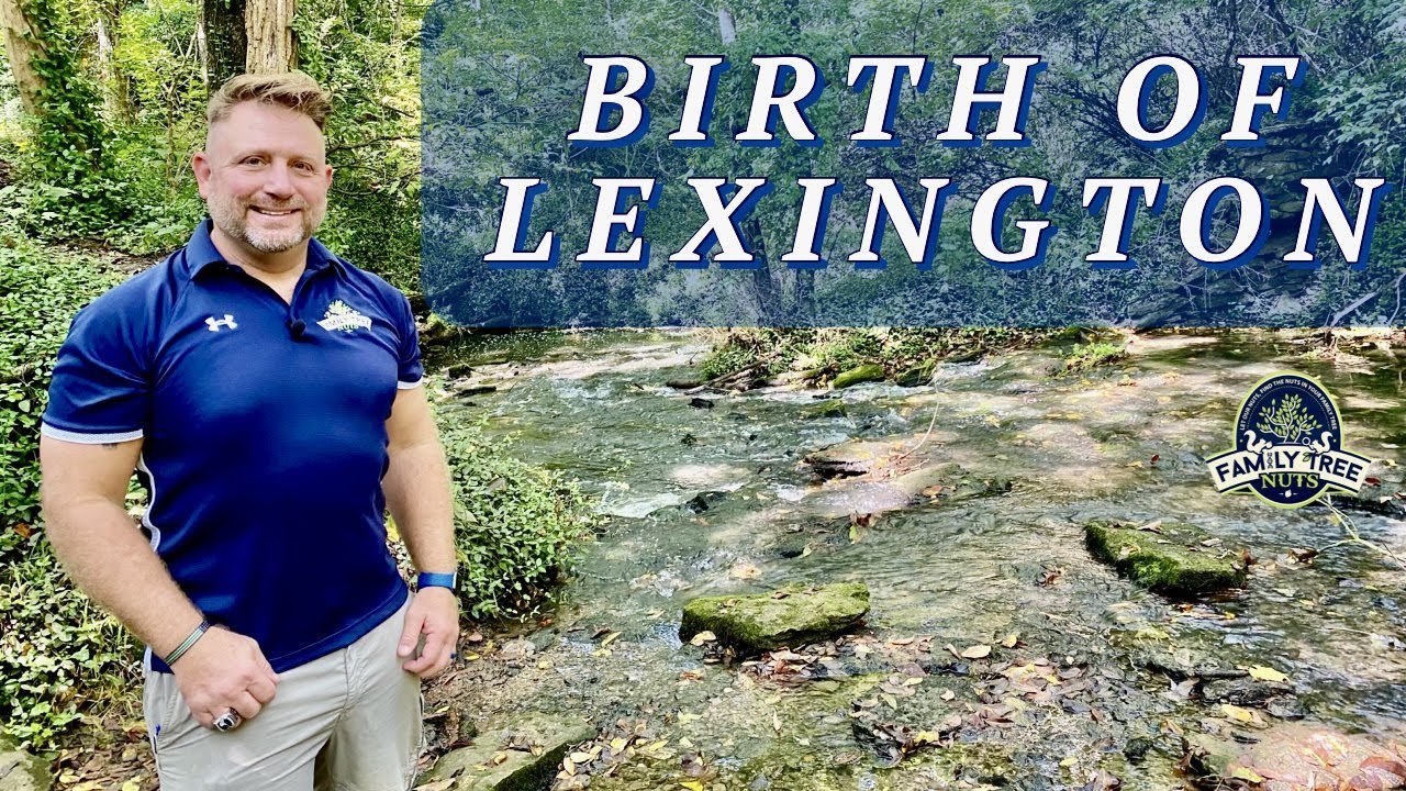 1775! BIRTH OF LEXINGTON, KY! MCCONNELL SPRINGS HISTORY!