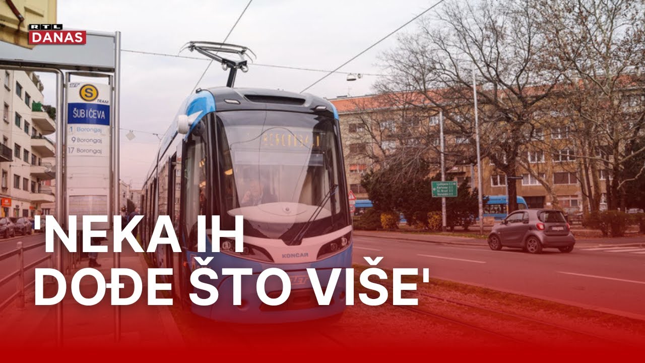 Tramvaji budućnosti stižu u Zagreb: Svaka dva tjedna jedan novi, evo što donose! | RTL Danas
