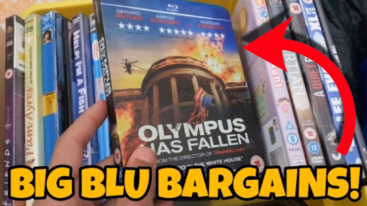 Finding BIG Blu-Ray Deals At Car Boot!