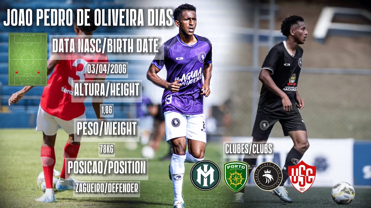 JOAO PEDRO OLIVEIRA - ZAGUEIRO/DEFENDER 2025