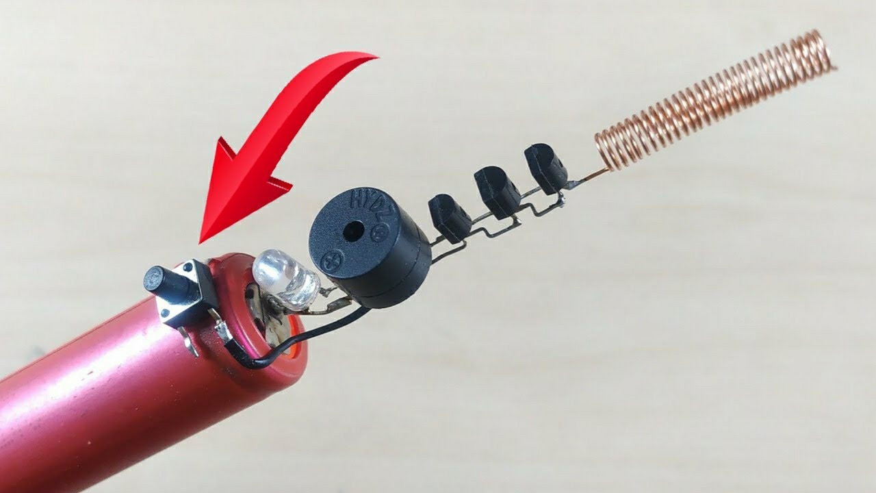 Check AC Line Without Touching The Wire..Simple Non Contact AC Tester | Amazing Voltage Detector