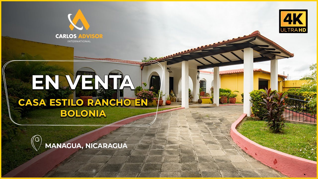 🌟 ESPECIAL! Casa en Venta en Bolonia, Managua | Bienes Raíces Nicaragua