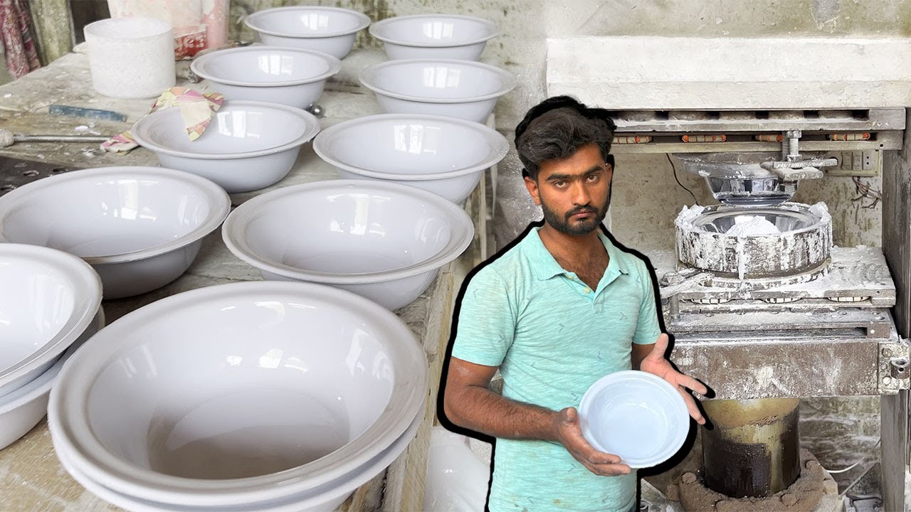 Inside the Factory: Mass Production of Melamine Trays | Manufacturing Process Revealed