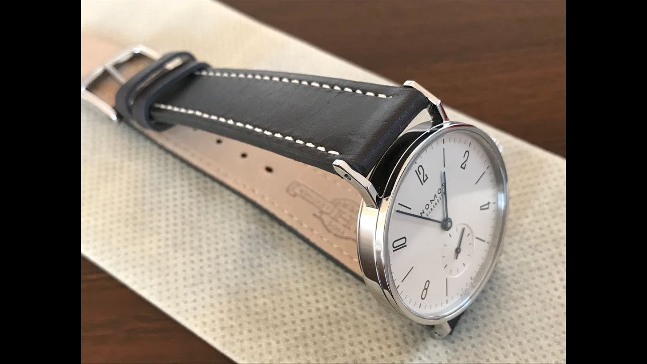 【NOMOS】17mmのラグに18mmのストラップをぶっ込む【ベルト交換】