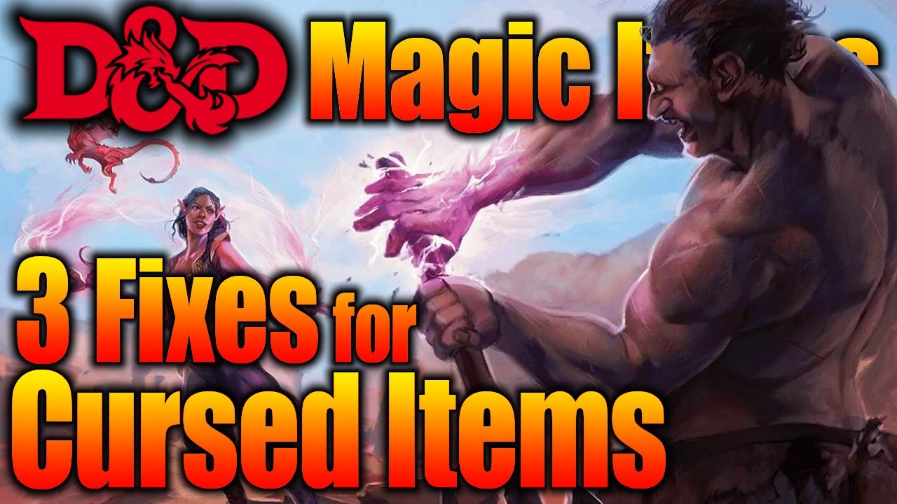 5e D&D Ruined Cursed Magic Items