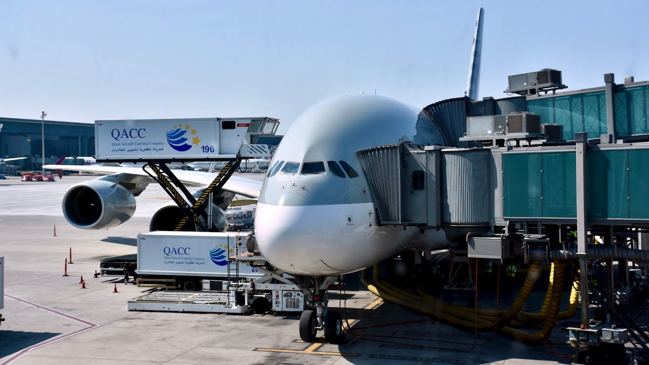 Qatar Airways A380-861 Economy Class | Doha (DOH) to London (LHR) | Trip Report