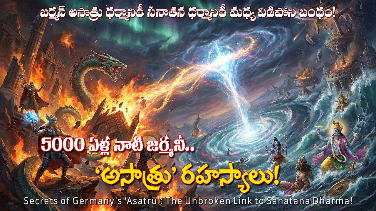 Lost Vedic Roots of Ancient Germany: Asatru Civilization & 5000-Year-Old Secrets Revealed | అసాత్రు
