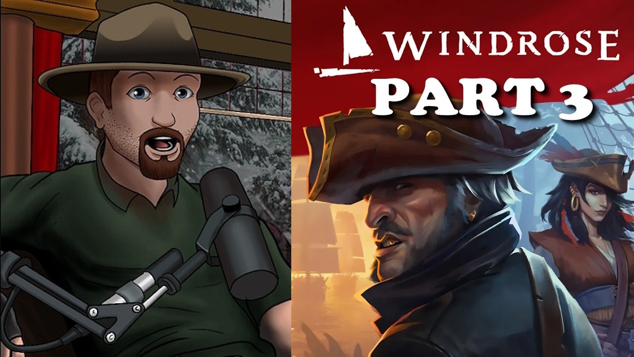 COOL Pirate GAME! Windrose First Look Multiplayer Survival Part 3