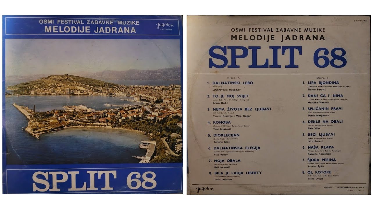 Vice Vukov - Dalmatinska elegija -1968- /Vinyl-LP/ stereo *HQ*