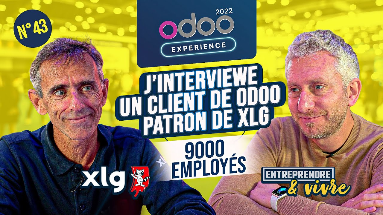 Я беру интервью у клиента Odoo: босса XLG (9000 сотрудников)!!! Опыт Odoo 2022!