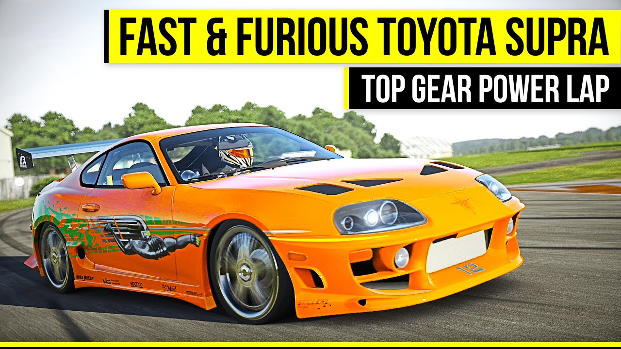 Fast & Furious Toyota Supra - Top Gear Power Lap - Forza 6