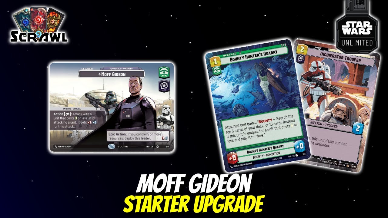 Jeder hat seinen Preis | Moff Gideon Starter Upgrade | Star Wars Unlimited
